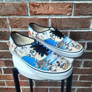 RARE Disney Luau Mickey Vans